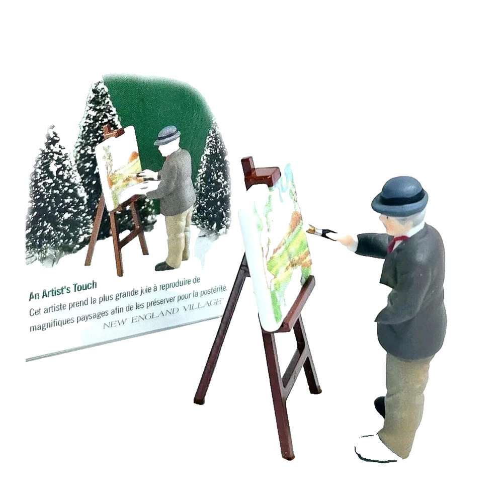 Department 56 Christmas Village An Artist’s Touch New England Series 56638